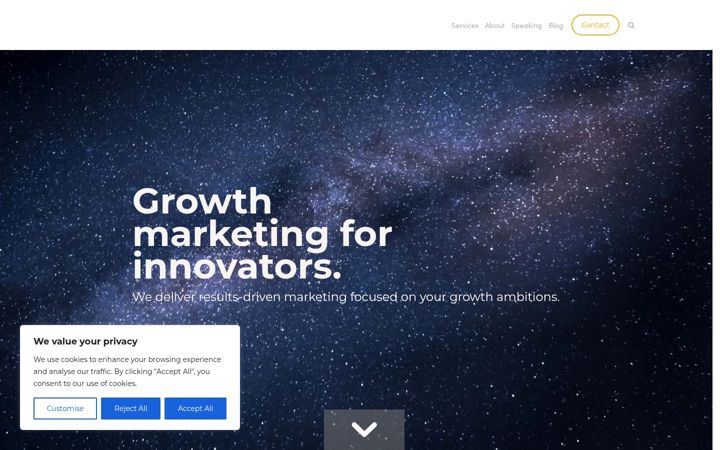 Screenshot of indigoleap.com