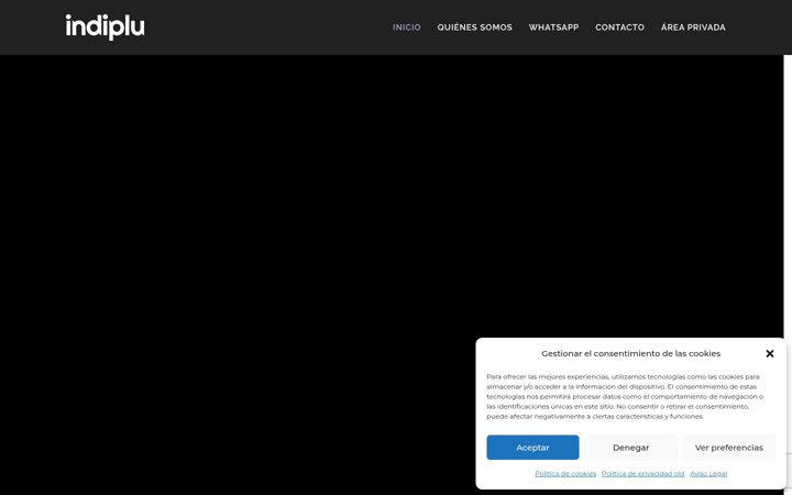 Posnetek zaslona indiplu.com