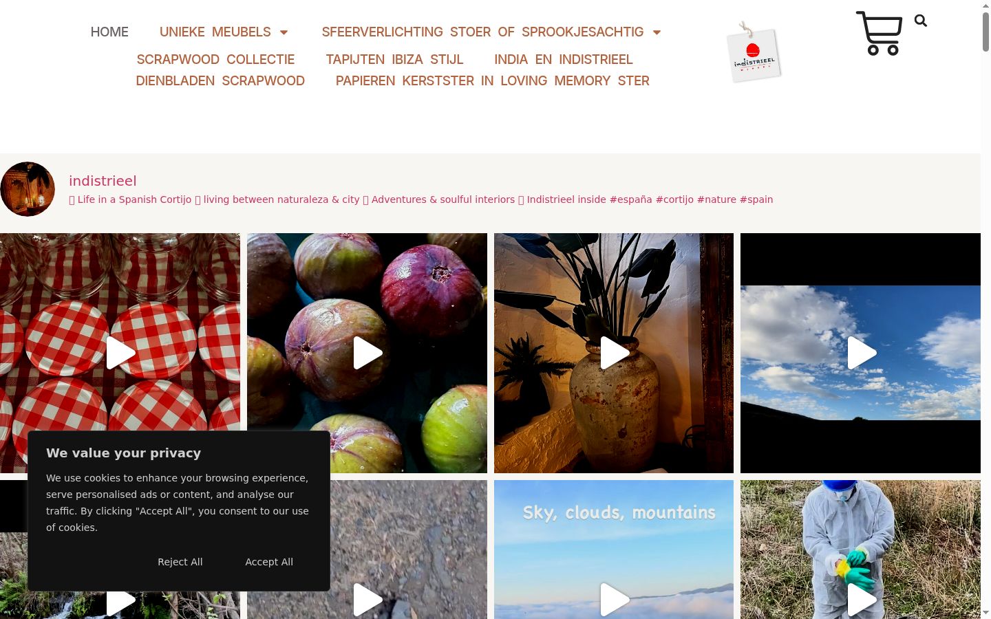 Screenshot des Einwilligungsbanners vor jeglicher Interaktion