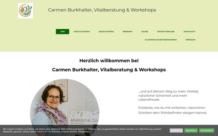 Screenshot of individuell-natuerlich-gesund.ch