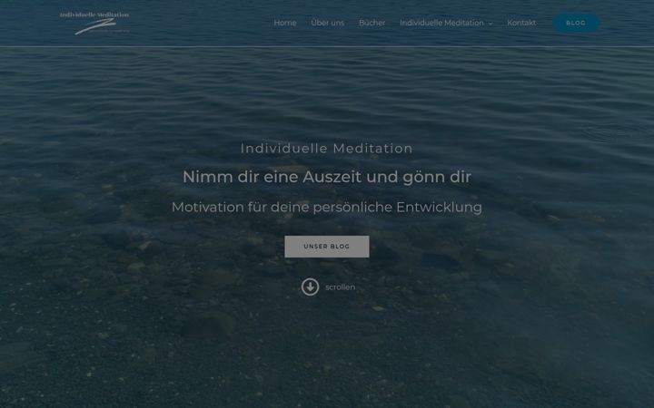 Screenshot of individuelle-meditation.org