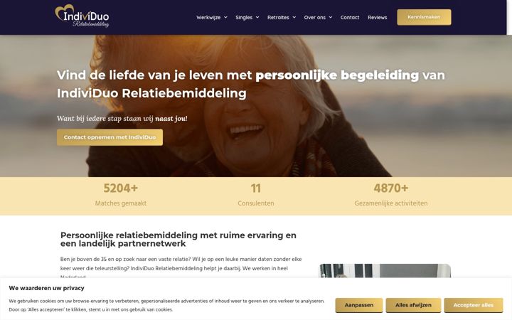 Screenshot of individuo.nl