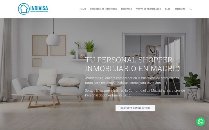 Screenshot of indivisa.es