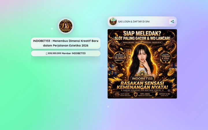Capture d'écran de indobet133.com