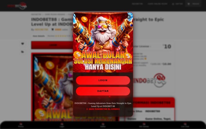 Screenshot of indobet88mobi.org