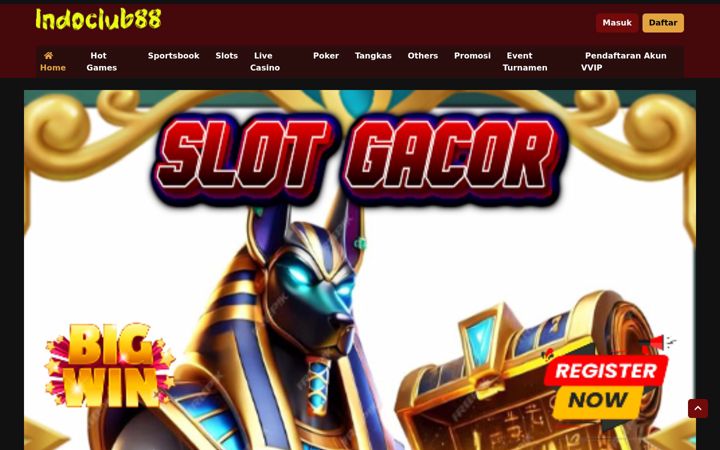 Screenshot of indoclub88.org