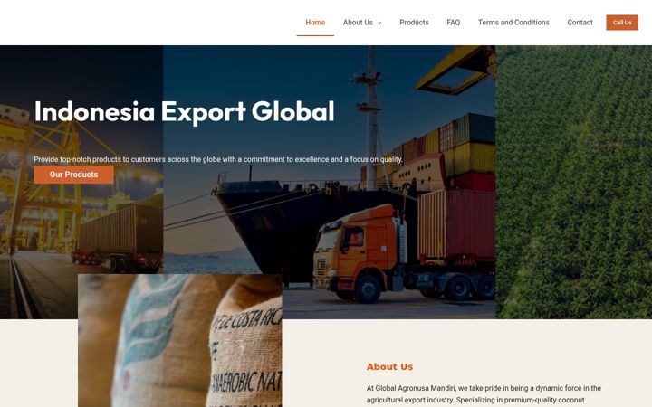Ekrānuzņēmums no indoexpoglobal.com