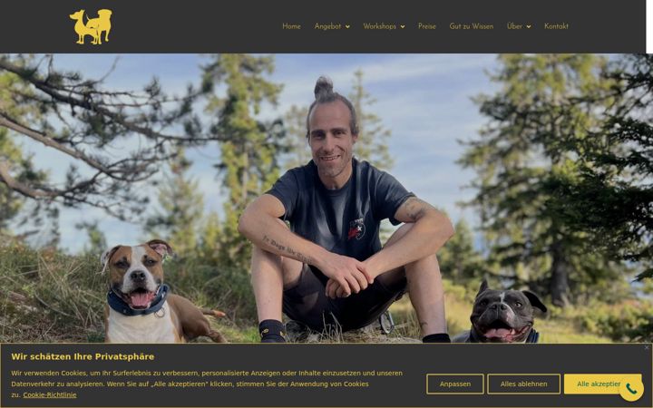 Screenshot of indogswetrust.ch