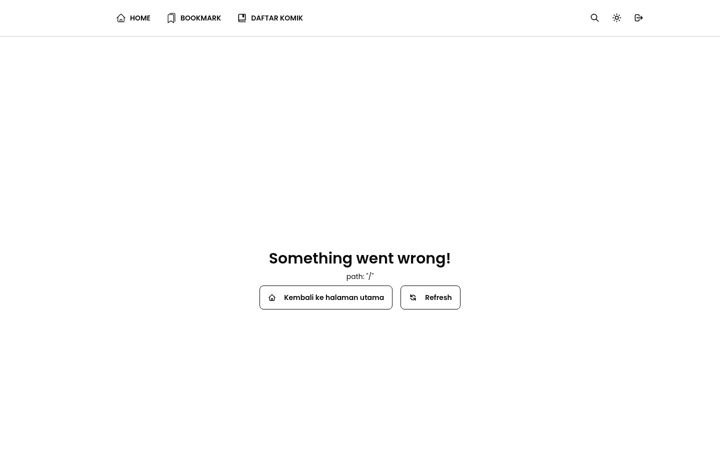 Kuvakaappaus sivustosta indomanhwa.com