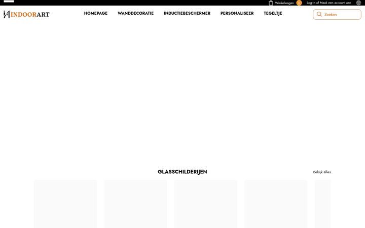 Screenshot of indoorart.nl