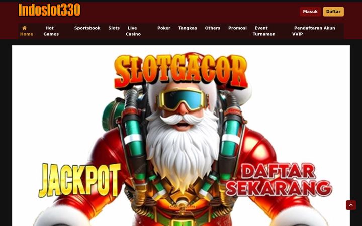 Screenshot of indoslot330.com