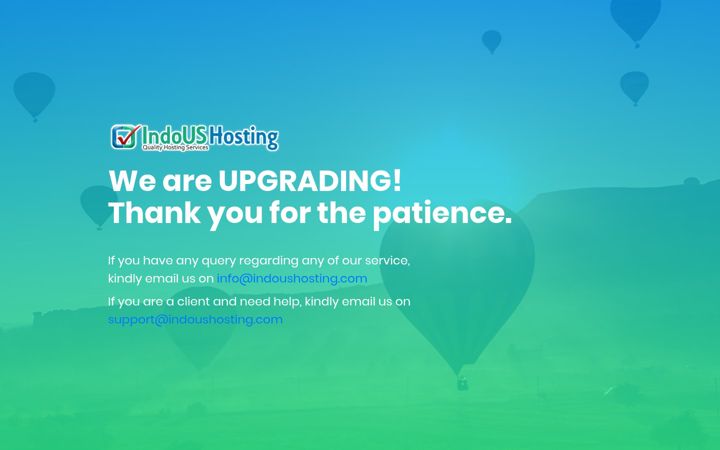 Screenshot of indoushosting.com