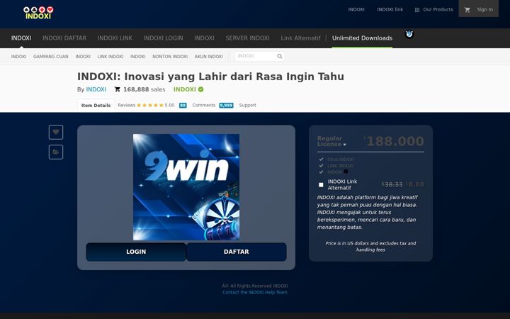 Screenshot ta' indoxi.org