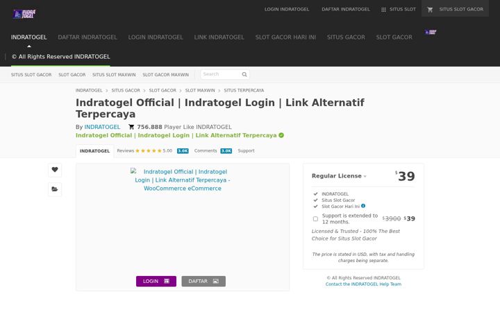 Screenshot of indratogel007.it.com