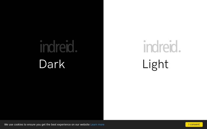 Screenshot of indreid.de