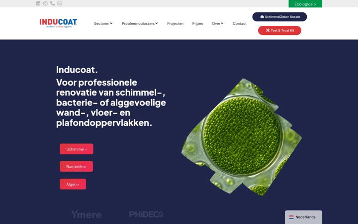 Screenshot of inducoat.com