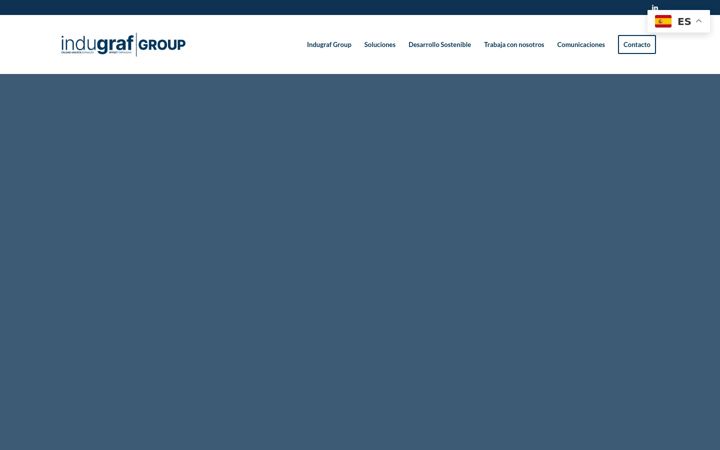 Screenshot von indugrafgroup.com
