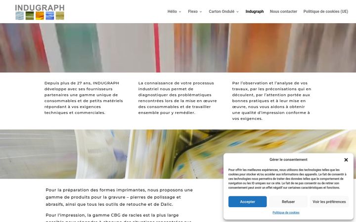 Screenshot of indugraph.com