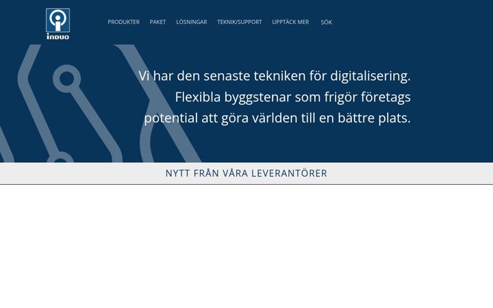 Screenshot of induowireless.com