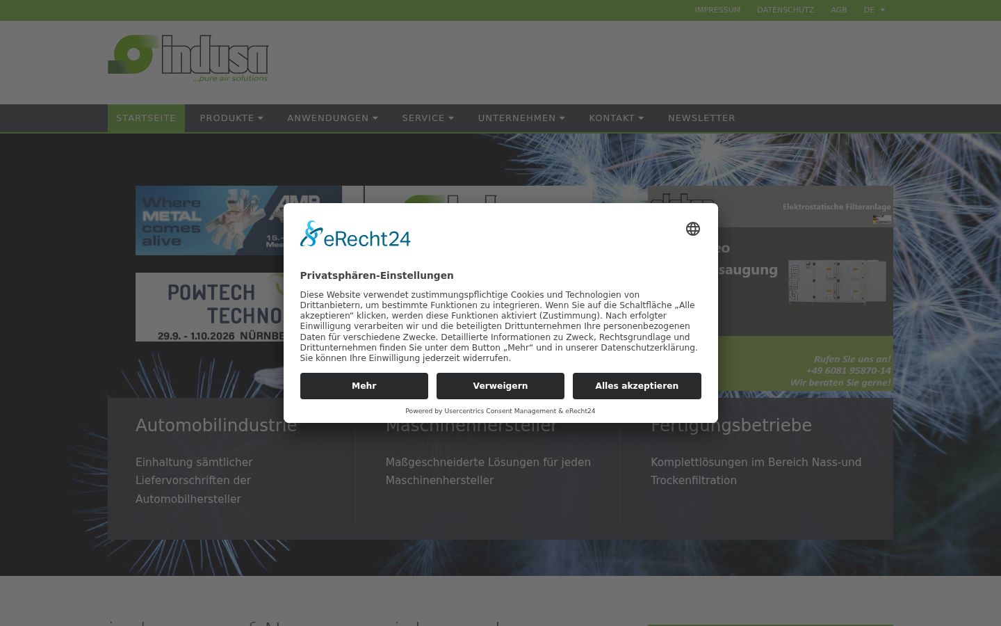Zrzut ekranu banera zgody wyświetlanego przed jakąkolwiek interakcją