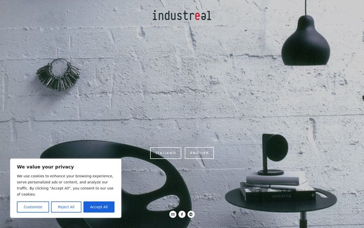 Screenshot of industreal.com