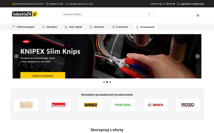 Screenshot of industria24.pl