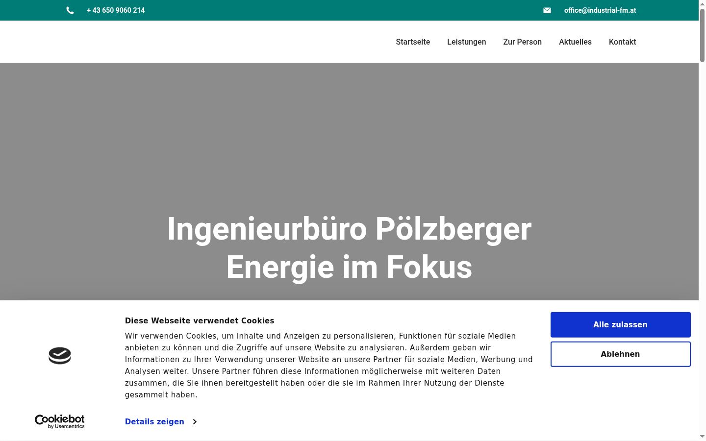 Sutikimo reklamjuostės, rodytos prieš bet kokią sąveiką, ekrano kopija
