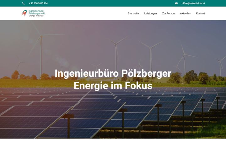 Screenshot of industrial-fm.at