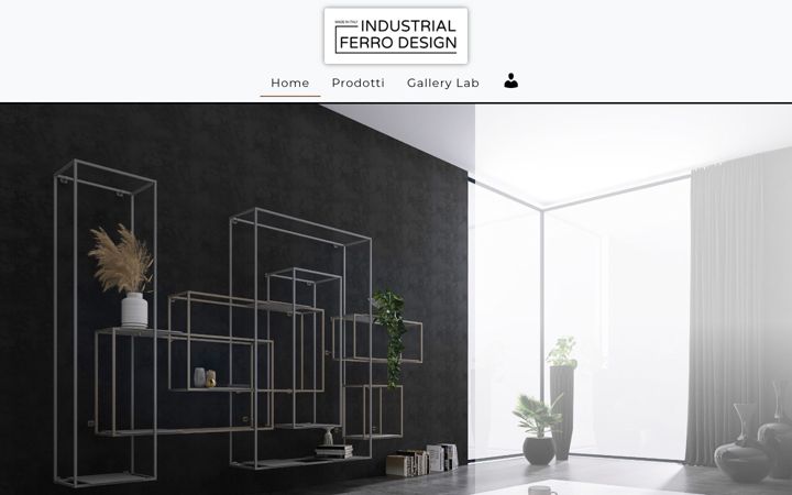 Screenshot of industrialferrodesign.it