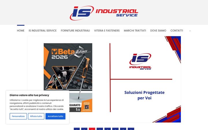 Screenshot of industrialservice.it