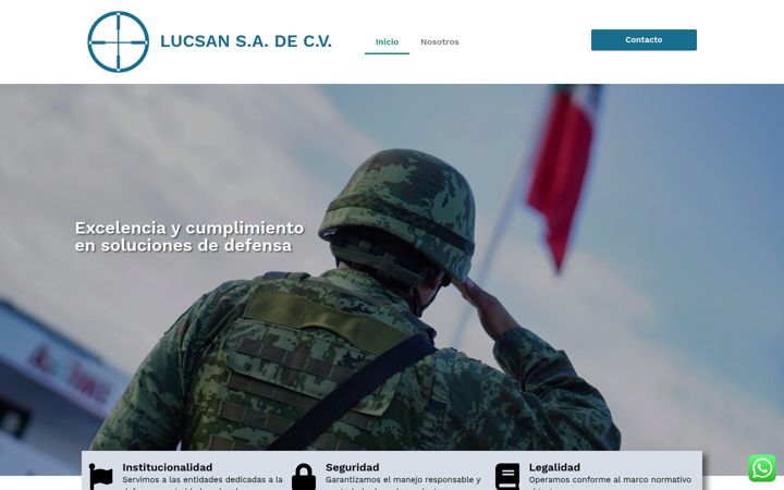 Screenshot of industrialucsan.com