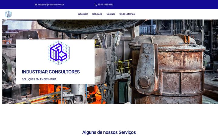 Screenshot of industriar.com.br