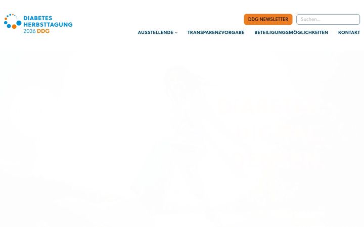 Screenshot of industrie-diabetes.de
