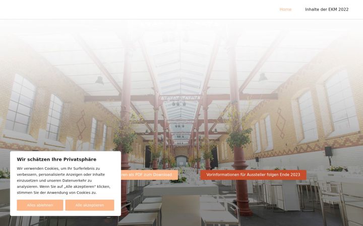 Screenshot of industrie-dialog.de