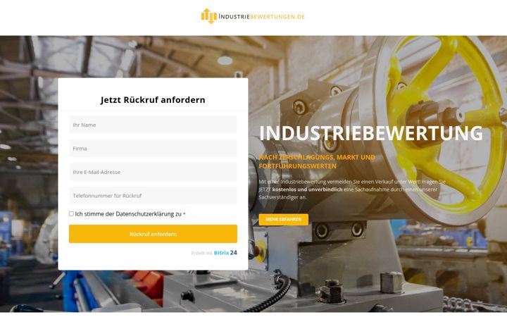 Screenshot of industriebewertungen.de