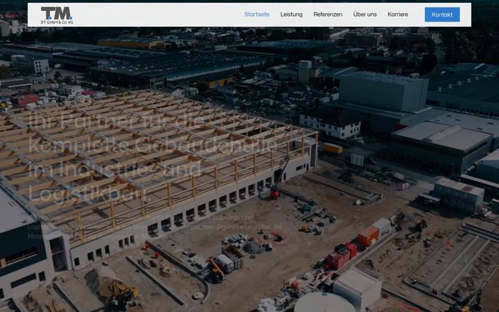 Screenshot of industriefassadentechnik.de
