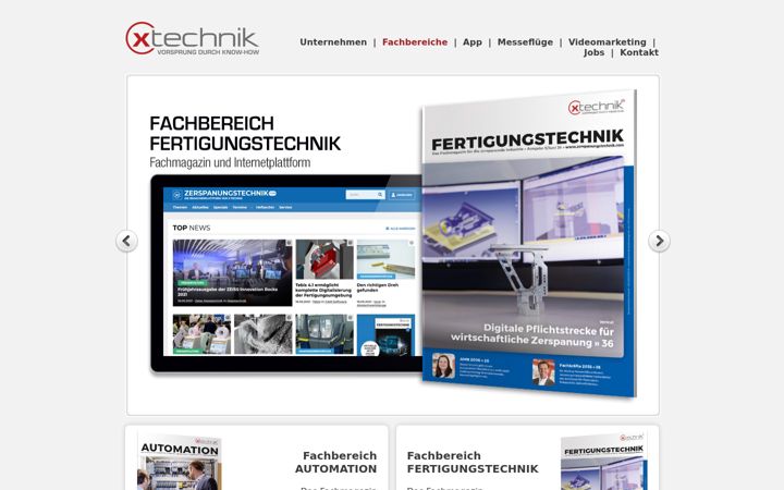 Screenshot of industriemarketing.at