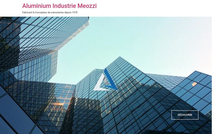Screenshot of industriemeozzi.com