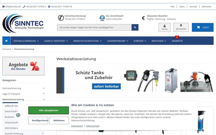 Screenshot of industriepumpen.net