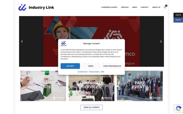 Screenshot of industrylink.eu