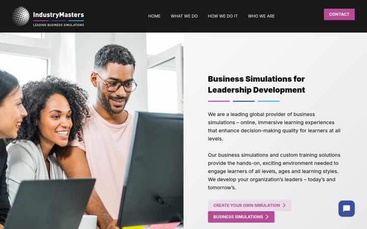 Screenshot of industrymasters.com