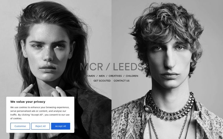 Screenshot of industrymodels.co.uk