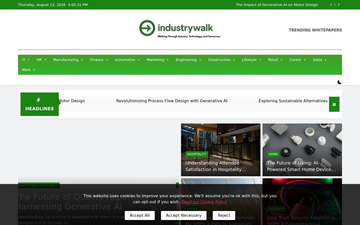 Screenshot of industrywalk.com