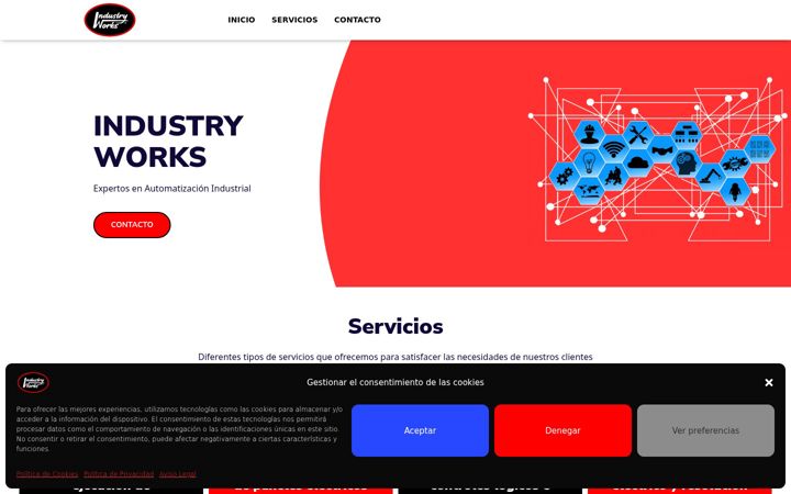 Screenshot of industryworks.es