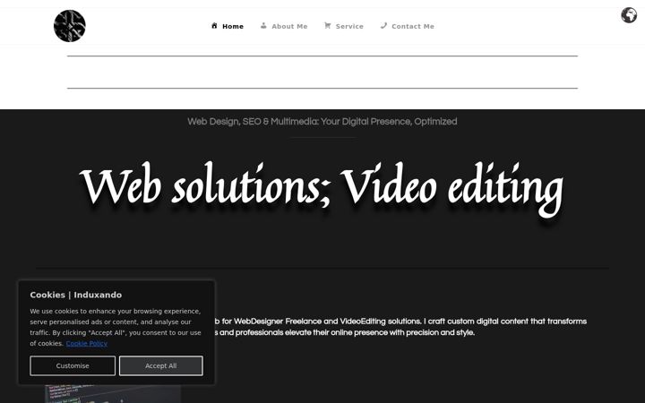 Screenshot of induxando.com