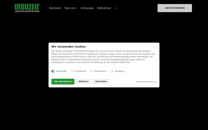 Screenshot of induzeit.de