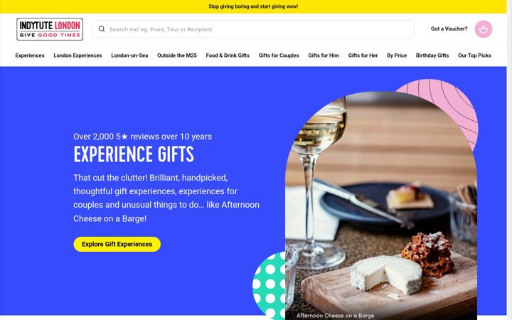 Screenshot of indytute.com