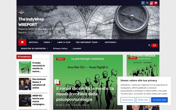Screenshot of indywrep.com