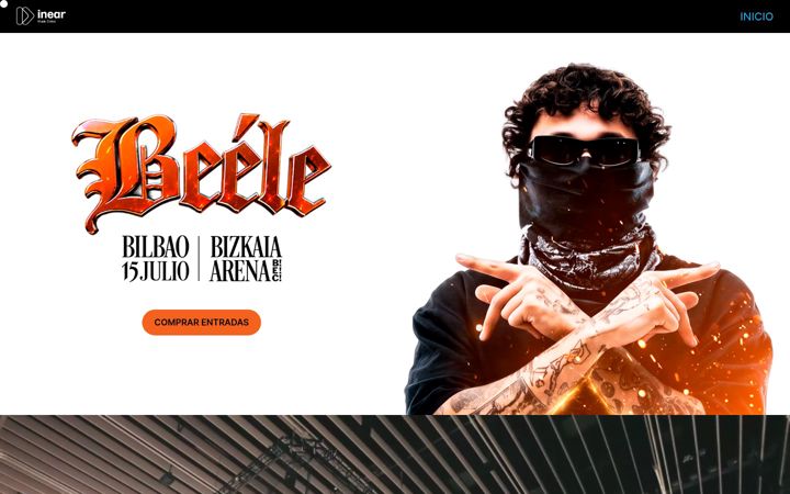 Screenshot of inearmusicglobal.com