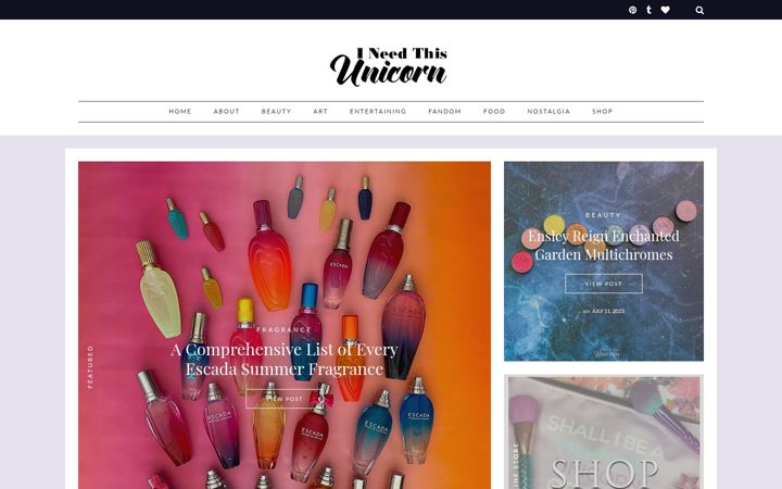 Screenshot of ineedthisunicorn.com